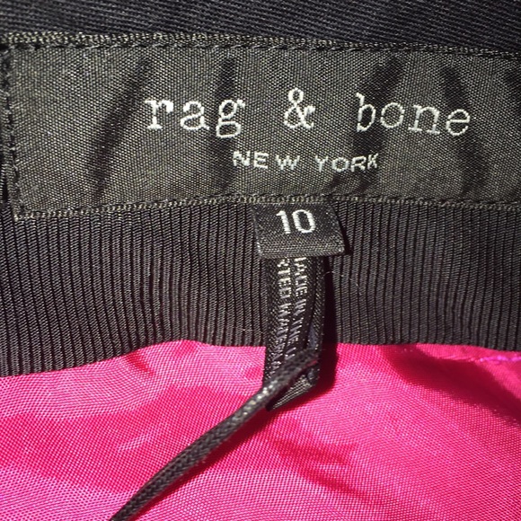 Rag & bone Nwt pink wool bade pants - Picture 6 of 7